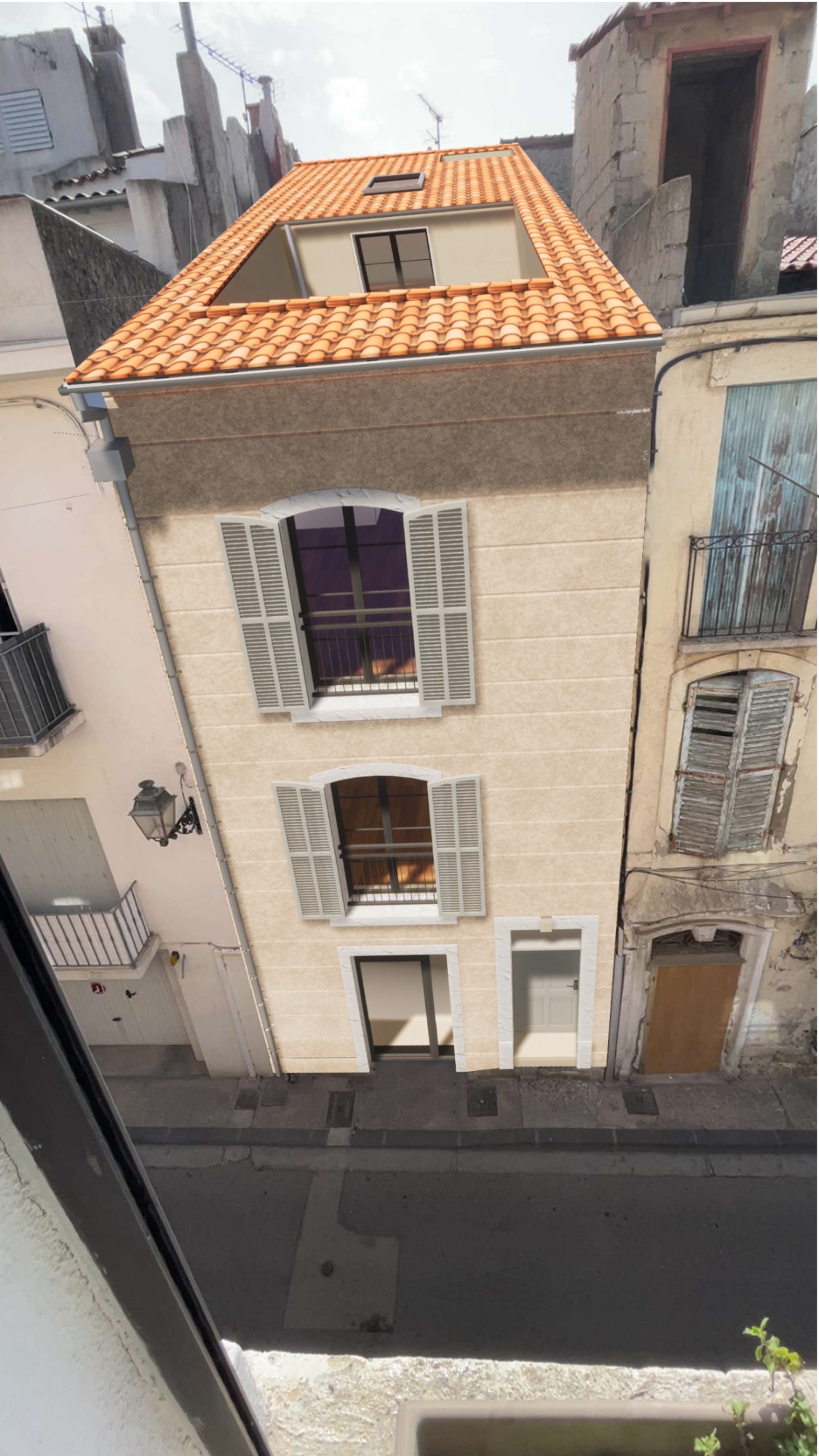 Création d'une tropézienne terrasse tropézienne